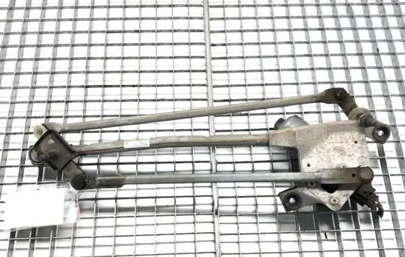 Front wiper linkage and motor