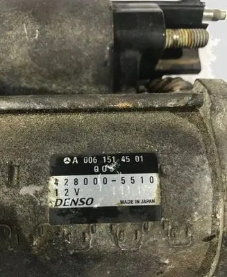 Mercedes-Benz E W212 Starter motor A0061514501 4280005510
