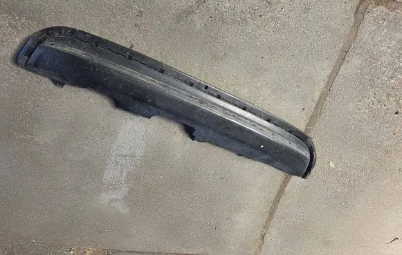 Citroen C4 II Rear bumper lower part trim 9671075077