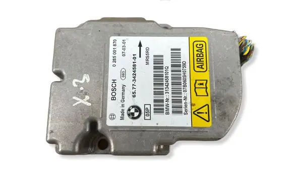 BMW X3 E83 Airbag control unit/module 0285001870 3424581 07B0605H0759D