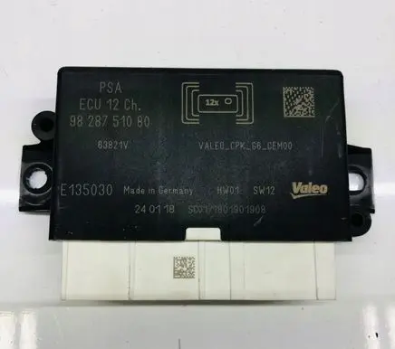 Peugeot 3008 II Parking PDC control unit/module 9828751080