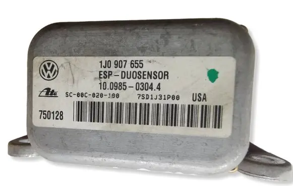 Audi A3 S3 8L ESP acceleration yaw rate sensor 1J1907637C 10098004442