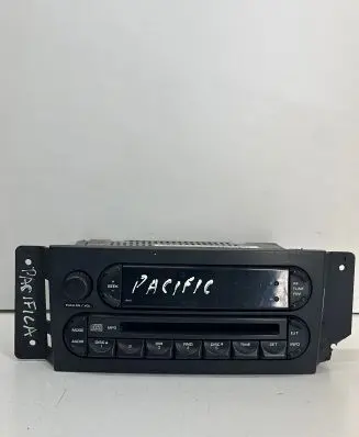 Chrysler Pacifica Radio/CD/DVD/GPS head unit P05094564AG 00AMA2954