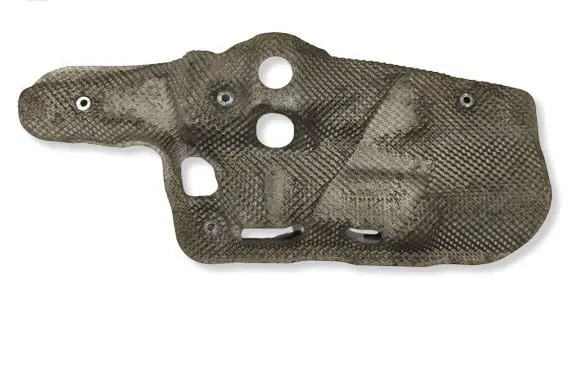 Porsche Cayenne (9Y0 9Y3) Heat shield in engine bay 100094240