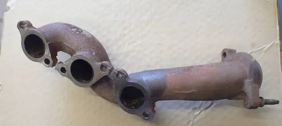 Jaguar XJ X351 Exhaust manifold DX239431AA
