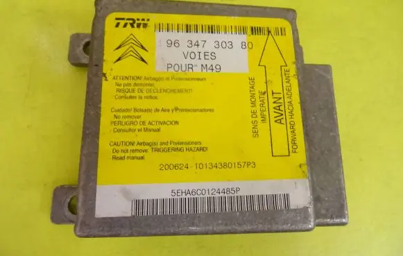 Peugeot Partner Airbag control unit/module 9634730380