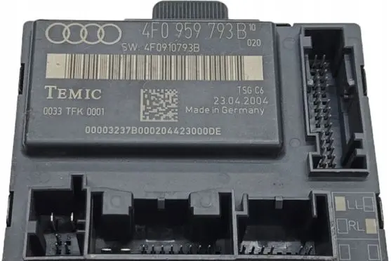 Audi A6 S6 C6 4F Door control unit/module 4F0959793B