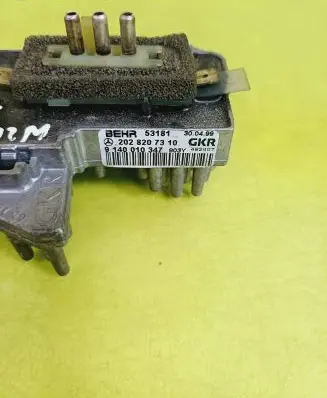 Mercedes-Benz C W203 Heater blower motor/fan resistor 2028207310