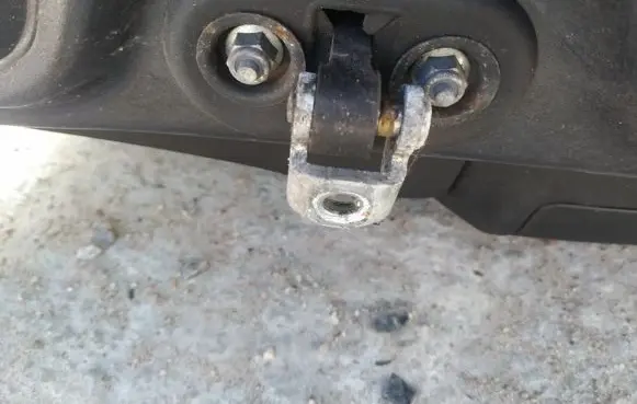 Fiat Bravo Front door check strap stopper 
