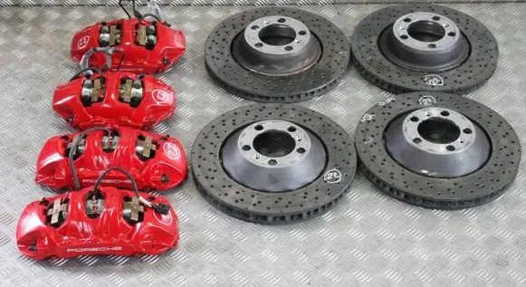 Porsche 911 991 Brake discs and calipers set 991531429 991352427