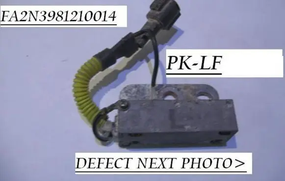 Nissan Almera Airbag deployment crash/impact sensor FA2N3981210014