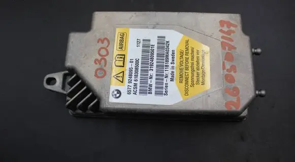 BMW 7 F01 F02 F03 F04 Airbag control unit/module 9248095 618308500C 31924809501E