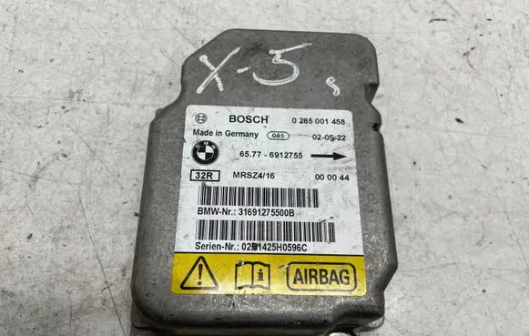 BMW X5 E53 Airbag control unit/module 0285001458 6912755