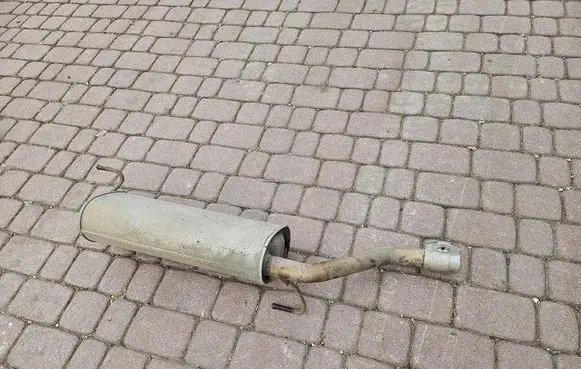 Opel Corsa E Muffler/silencer 55703005-
