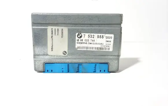 BMW 3 E46 Gearbox control unit/module 7532988 96025744 5WK33503AU