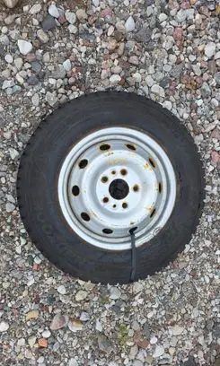 Fiat Ducato R15 spare wheel 
