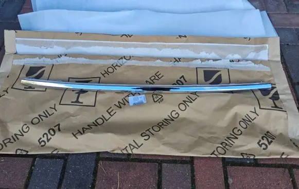 Audi A8 S8 D5 Rear bumper trim bar molding 4N0853551B