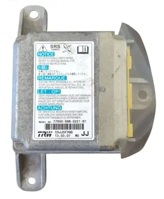 Honda Civic Airbag control unit/module 77960SNBG221M1 C0JJ5J3QQ