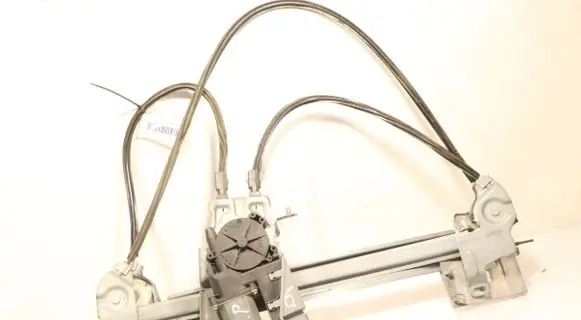 Front window lifting mechanism without motor