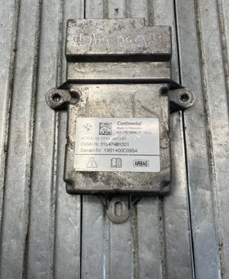 BMW 5 G30 G31 G38 Airbag control unit/module 9474810 A3C00182800 19B1400C0954