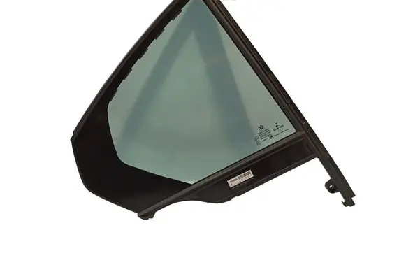 Rear vent window glass