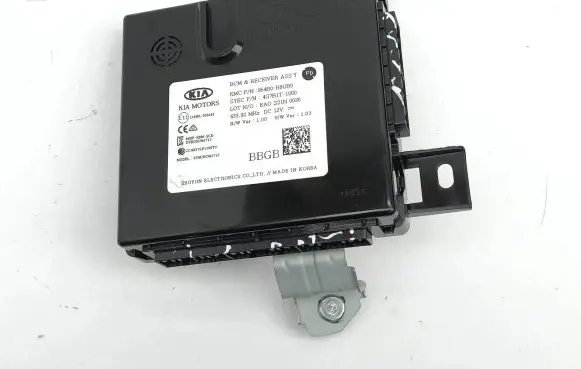 KIA Stonic Central body control module 954B0H8GB0 S21N0026 4G7B1T1000