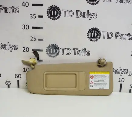 BMW 5 F10 F11 Sun visor