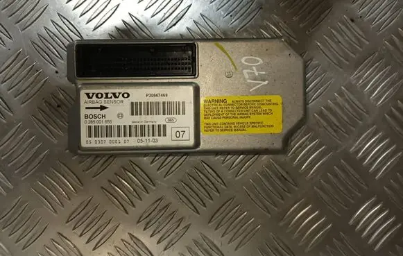 Volvo V70 Airbag control unit/module 0285001655 P30667469