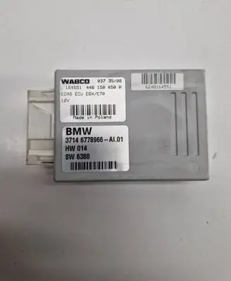 BMW X5 E70 Air suspension control unit module (rear) 37146778966 6778966 4461500500
