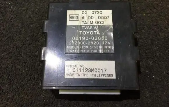 Toyota Hilux (AN10, AN20, AN30) Other control units/modules 081902850 237000-2820