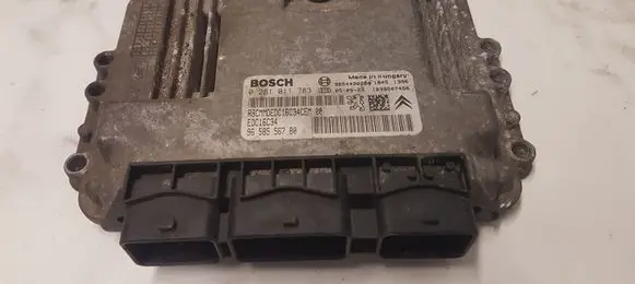 Peugeot 206 Engine control unit/module 0281011783 9658556780