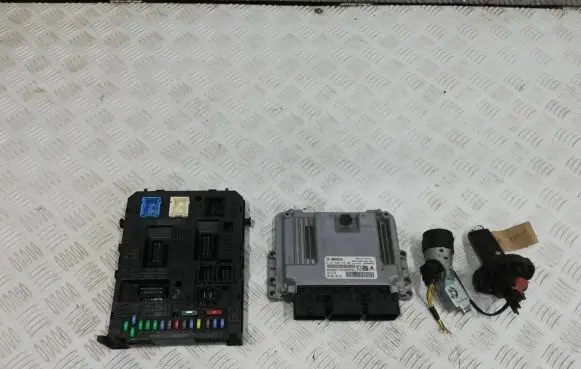 Peugeot Partner Engine ECU kit and lock set 0281030548 9666729580 9808016480