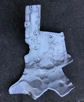 Exhaust heat shield