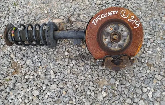 Front wheel hub spindle knuckle