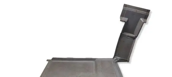 Volkswagen Crafter Front floor carpet liner A9066840402