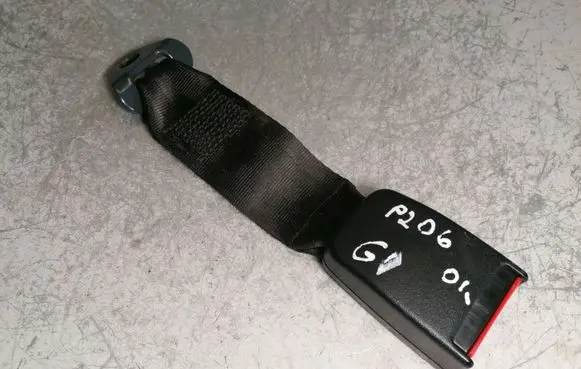 Peugeot 206 Middle seatbelt buckle (rear) 