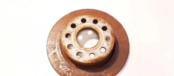 Volkswagen Golf V Rear brake disc neventiliuojamas