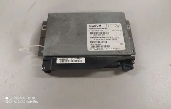 Citroen C5 Gearbox control unit/module 0260002887 9652182080
