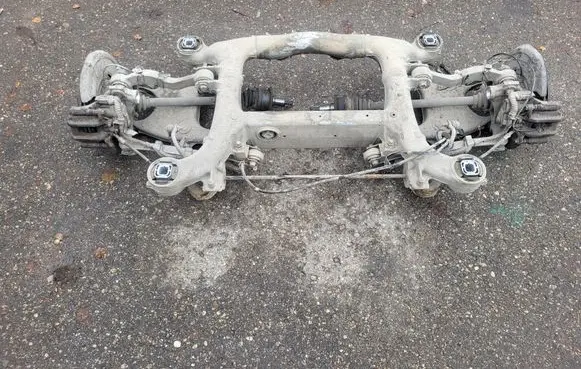 Rear axle beam