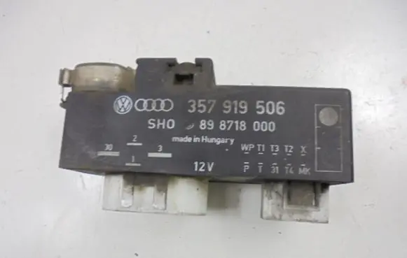 Volkswagen Sharan Fan control module 357919506