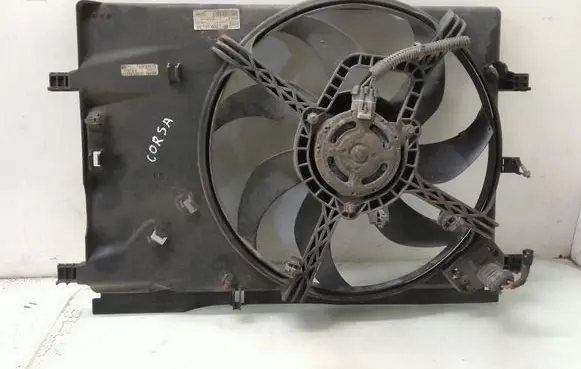 Opel Corsa D Electric radiator cooling fan 55701002