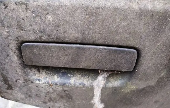 Front door exterior handle