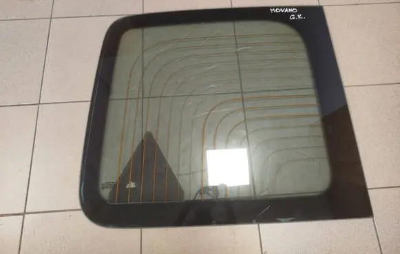 Opel Movano A Loading door trunk window/glass 43R00048