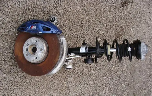 BMW X3 G01 Front wheel hub spindle knuckle 6890944
