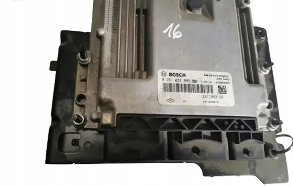 Renault Kangoo I Engine ECU kit and lock set 0281032885