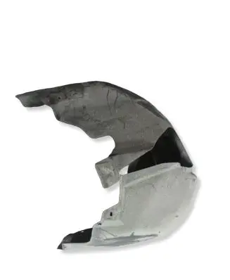Rear arch fender liner splash guards