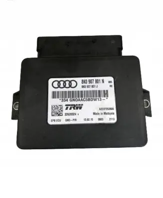 Audi A4 S4 B8 8K Hand brake control module 8K0907801N