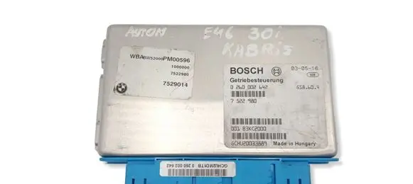 BMW 3 E46 Gearbox control unit/module 0260002642 7522980 24607522980