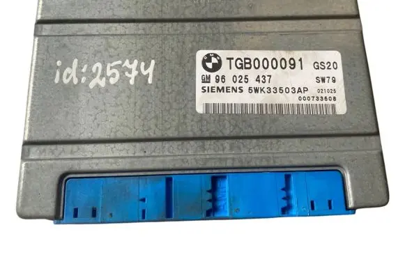 Land Rover Range Rover L322 Gearbox control unit/module TGB000091 96025437 5WK33503AP