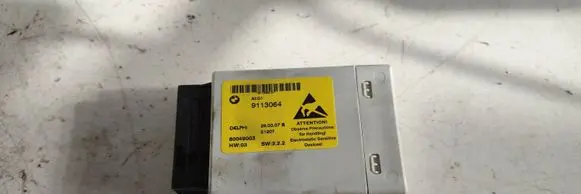 BMW 5 E60 E61 Center console control module 9113064 80049003 51207